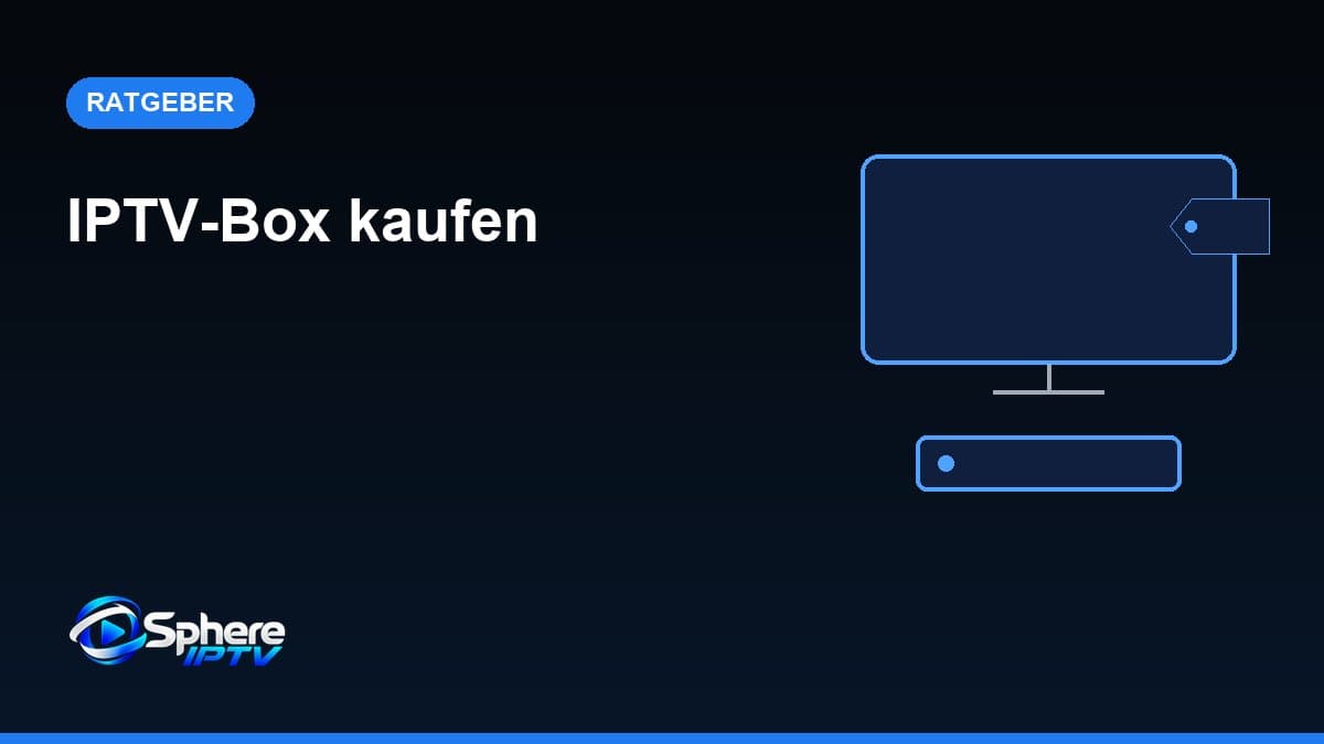 Illustration einer Set-Top-Box unter einem Fernseher mit Preisschild-Symbol